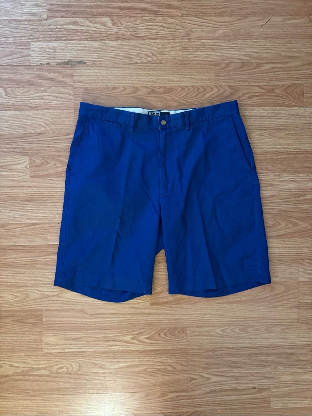 Classic Men's Blue Chino Shorts